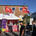 SKP Malmö startade sin höstkampanj med bokbord, tidningsutdelning och många bra diskussioner!